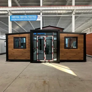 Contenedor Expandible a Prueba de Clima con Doble Espacio para Villas Frente a la Playa