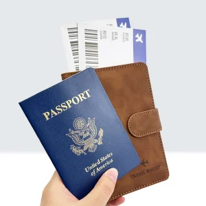Cubierta de pasaporte personalizada al por mayor con logo