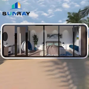 Luxury Outdoor Portable Mobile Glamping Capsule