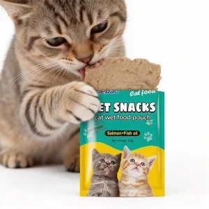 Nutrition Top Grade Safe Food Comida Para Gatos Pouch Snacks Pet Treats