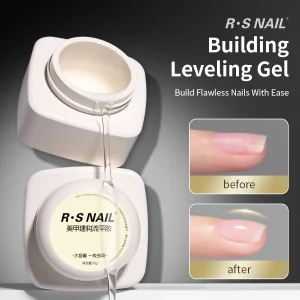 Clear Self Leveling Nail Builder Gel