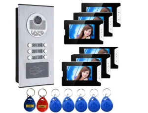 6-Channel WiFi Video Intercom