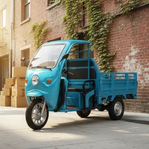 Long Range 3 Wheeler Electric Trike 60V for Cargo Transport