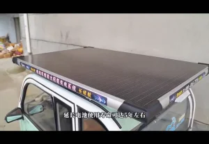 48V/60V/72V نظام شحن السيارة بالطاقة الشمسية مع وحدة تحكم شحن شمسية MPPT 300W 350W 400W 450W 500W 550W ألواح شمسية لشحن السيارات الكهربائية مع مجموعة كاملة