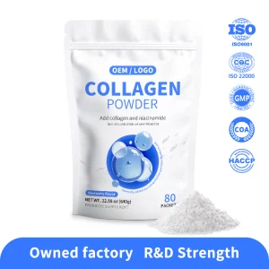 OEM Hydrolyzed Collagen Peptides Protein Powder Vitamin C Easy Dissolve Non-GMO for Men WomenAdults