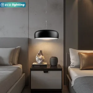 Modern Matte Black Pendant Light for Minimalist Homes