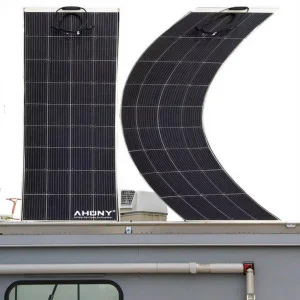 Ahony Power eGO S200W Flexible 200W Monocrystalline ETFE Bendable Solar Panel 25.8% Efficiency 182mmx182mm Cells