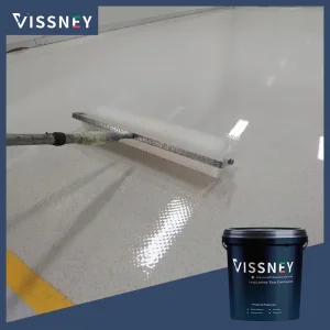 Glossy House Paint Epoxy Floor Coating Self Leveling Flooring Custom Color Commercial-Grade