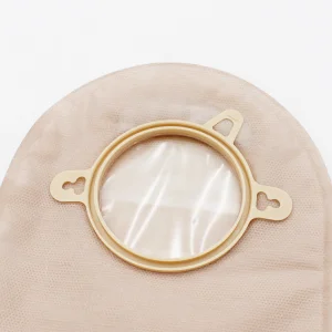 Double Tape Collar Hydrocolloid Two Piece Drainable Colostomy Bags