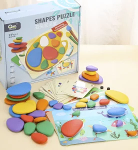 Rainbow Pebbles Sensory Learning Toys