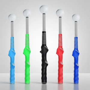 Telescopic Golf Swing Trainer with Impact Sound Feedback