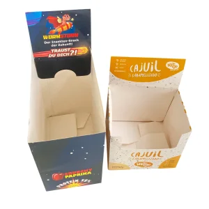 Custom Cardboard Point of Sale Display Box