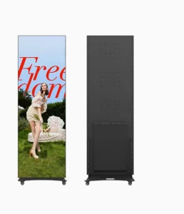 P2 Portable Floor-Style Shopping Mall LED Advertising Poster Sign LED Display
