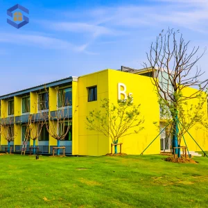 Anti-Rust Impact-Resistant Insulated Luxury Homestay Area Carbon-Reducing Site-Installable Container Hotel