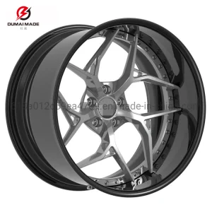 2 Piece Deep Lip Rims Forged 20inch 5X114.3 Custom Deep Dish Wheels