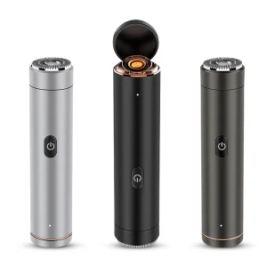 Creative 2-in-1 USB Rechargeable Lighter Shaver