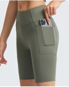 Women Tummy Control Yoga Sports Fitness Biker Shorts