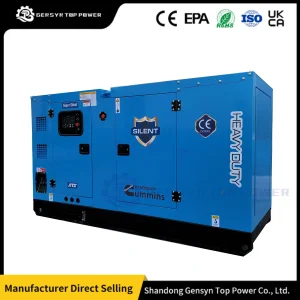 250kVA Solución de Potencia Industrial Prime Generador de Conjunto de Motor Diesel Silencioso