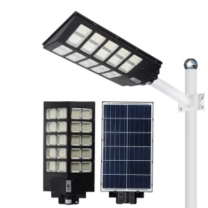 Energy Saving Garden Outdoor Solar Lights IP65 Waterproof Plastic 600W-1200W Integrated All-in-One Solar LED Street Light