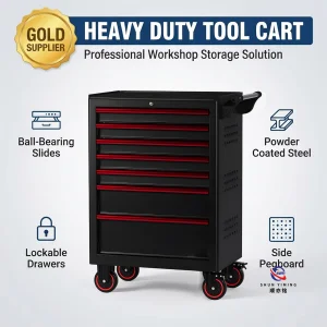 Factory Direct Sale Super Rolling Metal Tool Trolley Car Repair Garage Hand Tool Cabinet Trolley Tool Sets