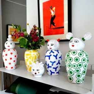 Porcelain Vase Series Continental Dolls