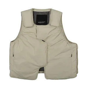 Custom ZD new design sleeveless black puffer jacket