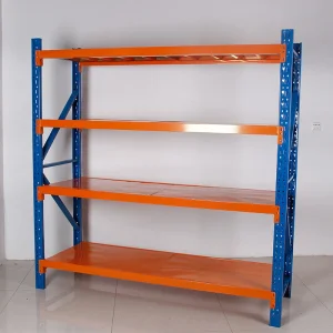 Quality 4-Layer Steel Adjustable Boltless Rack Shelf Warehouse Storage Medium Duty Powder Coated Corrosion