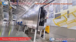 Industrial Electrophoresis Coating Pretreatment Production Equipment for Durable Surfaces