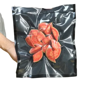 حقيبة فراغ شفافة سوداء