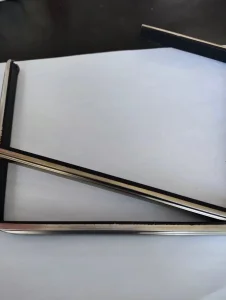 Premium Insulating Glass Solutions with Black Stainless Steel Frame