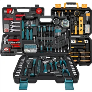 148pc Red Comprehensive Home DIY Hand Tool Kit