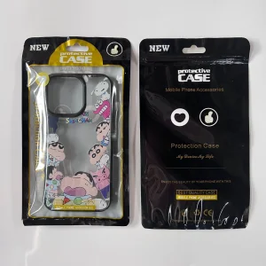Wholesale Custom Printed Logo Ziplock Zipper Bag PE Glossy OPP Retail Packaging for Mobile Phone Cases Cover Packaging Pouch