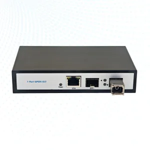 Single Port GPON OLT Gigabit Optical Line Terminal with SFP & Management Function for ISP