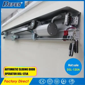 Main Entrance Commercial Glass Sensor Door Automatic Sliding Door System