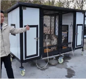 Universal Solid Wood Pet House Outdoor Kennel