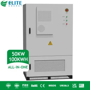 100kwh Industrial Commercial All in One Solar Energy Storage High Voltage Lithium Battery System