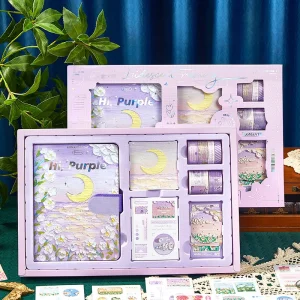 Creative DIY Journal Handbook Gift Box Custom Notebook Gift Sets Cute Scrapbooking Stationery Gift Journal Kit