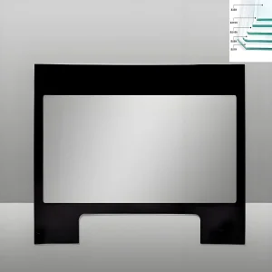 Customized Tempered Glass for Washing Machine Cover