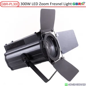 Gbr-Pl300 300W LED Zoom Fresnel Theatre Light