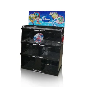 OEM/ODM Cardboard Display Rack Kitchenware Cardboard Pallet Display with Shelves and Slots