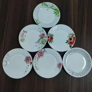 Flower Decal Plate