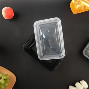 Fleet-Friendly Prep Armor-Tough Disposable PP Rectangules Stack High, Ride Safe