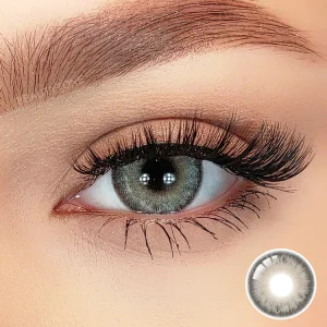 Diamond Gray Fashion Contact Lens for Dark Eye Natural Gray Eye Lenses Custom Eye Contact Lenses