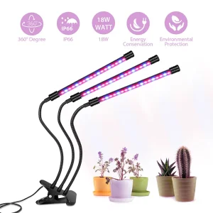 Luz de Crescimento Três Anéis DC5V Lâmpada Phytolamp USB para Plantas Lâmpada LED de Espectro Completo para Sementes de Plantas em Casa Flor Suculenta