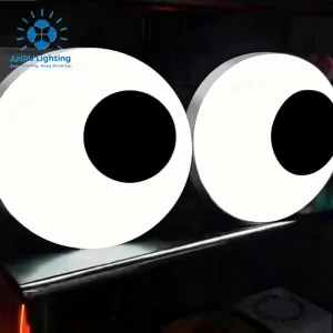 ANPU Modern Eye Shaped LED Decorative Lamp Creative Home Bedroom Living Room Art Deco Motif Light Fixture
