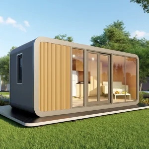 Modern Outdoor Tiny House Steel Mobile Office