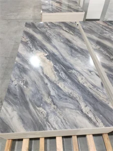3D UV Sheet PVC Marble Sheet High Gloss UV Board