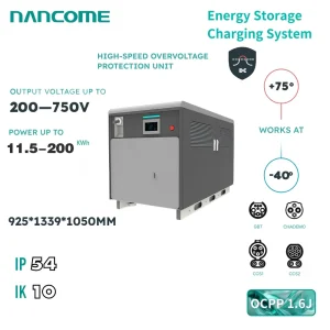 Nancome Premium Energy Storage Charging System for Home Backup Charging with 40kw