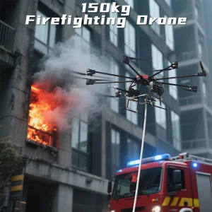 High Building Forest Firefighting Drone 150kg Heavy-Payload Fire Fighting Uav – Hot Selling Wildfire Rescue Equipment