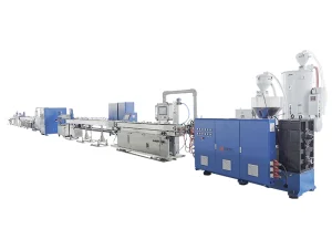 China TPV Knitting Compostie Hose Extrusion Line Manufacturer, Factory